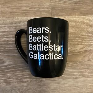 NWT The Office "Bears. Beets. Battlestar Galactica." Mug